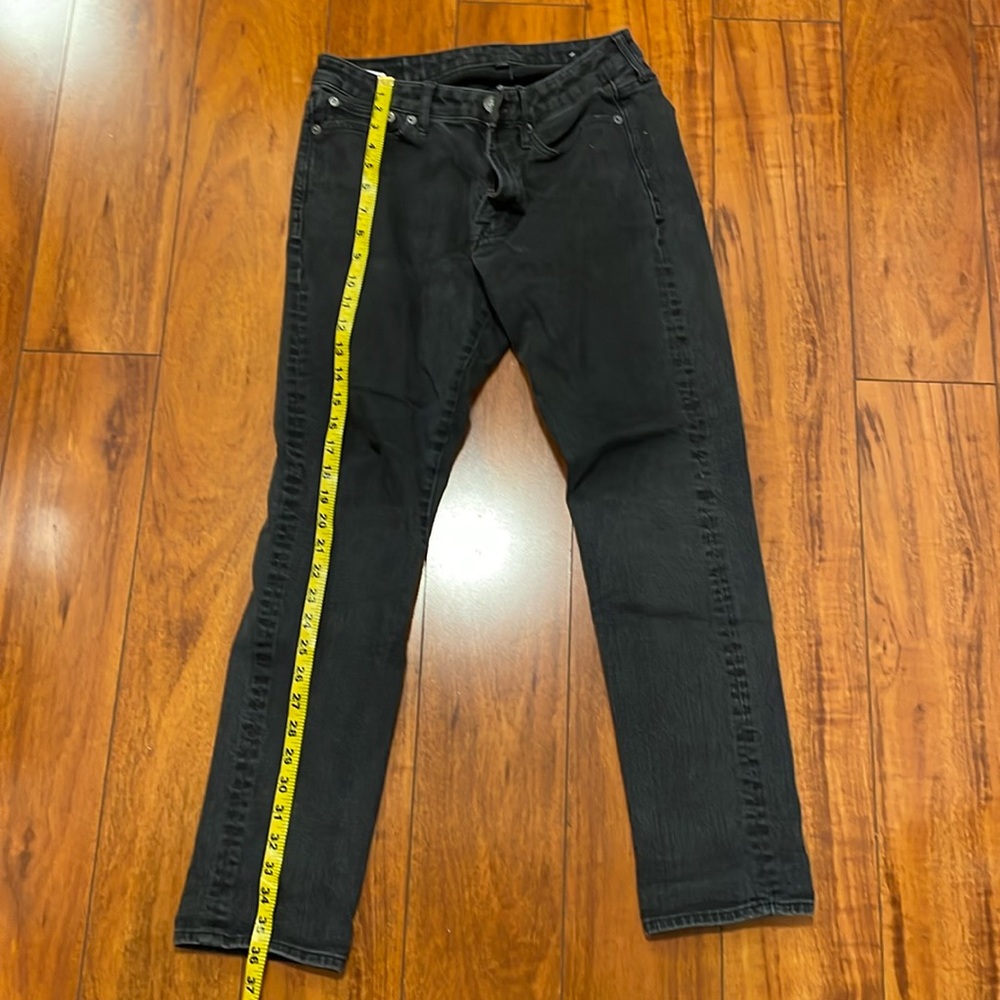 American eagle black faded jeans 30x30 slim flex